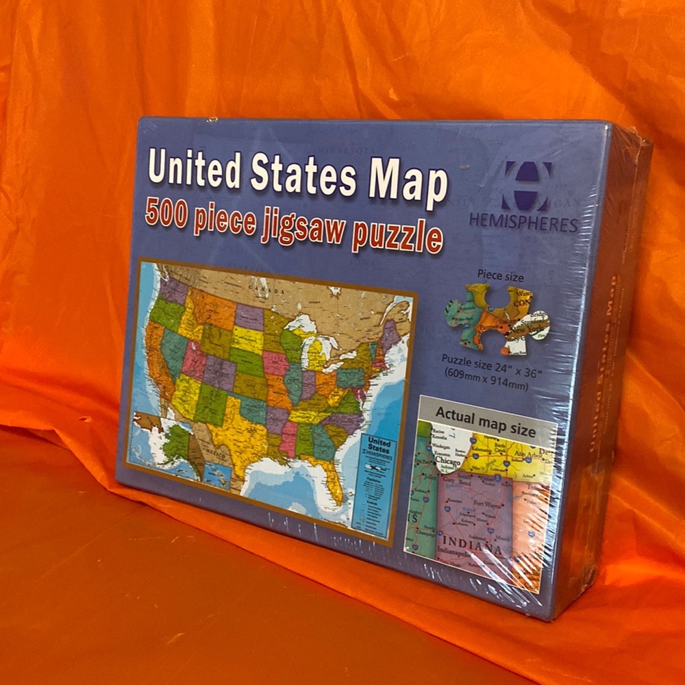 United States 500 piece jigsaw puzzle